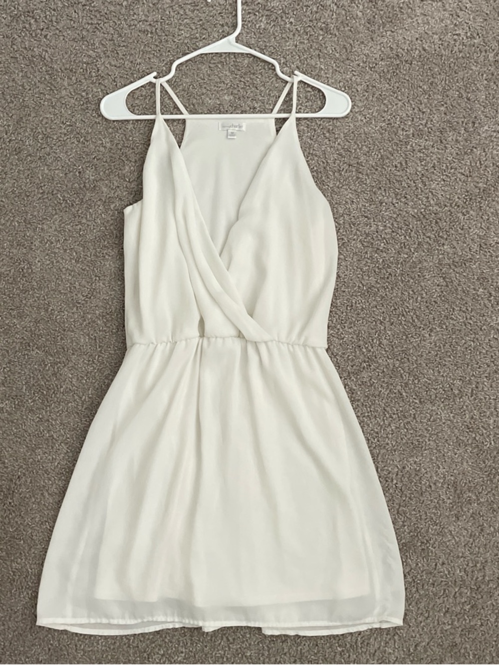 White Charming Charlie Dress